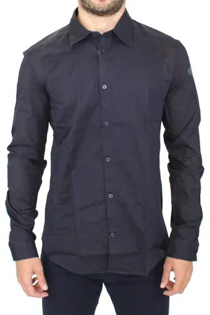 ERMANNO SCERVINO Slim Fit Cotton Casual Top Shirt - IT50 | M