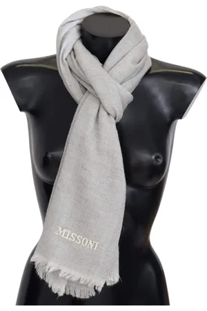 Missoni Wool Knit Unisex Neck Wrap Scarf