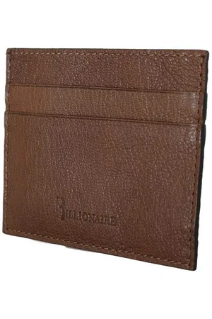 Billionaire Italian Couture Leather Cardholder Wallet