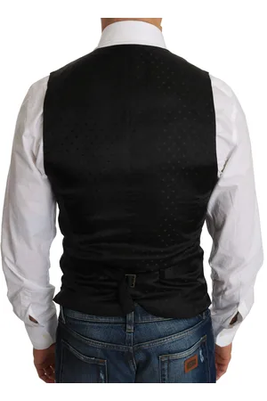 Dolce & Gabbana Wool Dress Waistcoat - IT44 | XS
