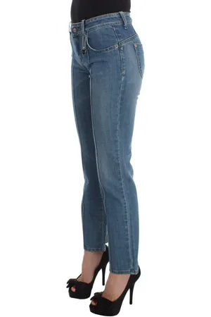 Costume National C’N’C Cotton Slim Fit Cropped Jeans - W26