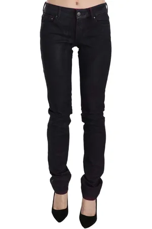 Roberto Cavalli Cotton Low Waist Skinny Denim Pants - W26