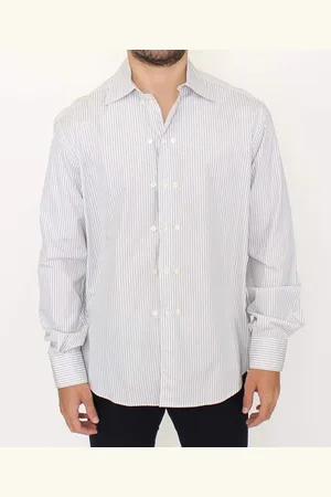 ERMANNO SCERVINO Men Striped Regular Fit Casual Shirt - IT50 | L