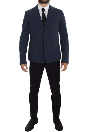 Dolce & Gabbana Cotton Stretch Casual Blazer - IT48 | M