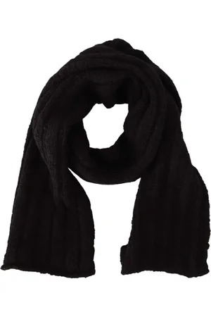 Dolce & Gabbana Virgin Wool Knitted Warmer Shawl Scarf