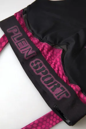 Philipp Plein Fuchsia Logo Athlete Hannah Bra Underwear - IT44 | L
