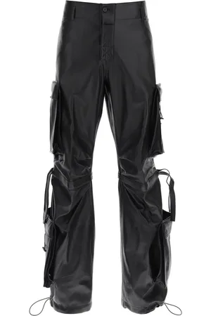 DARKPARK Luis lamb-leather cargo pants - 48