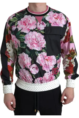 Dolce & Gabbana Floral Roses Crewneck Top Sweater - IT46 | M