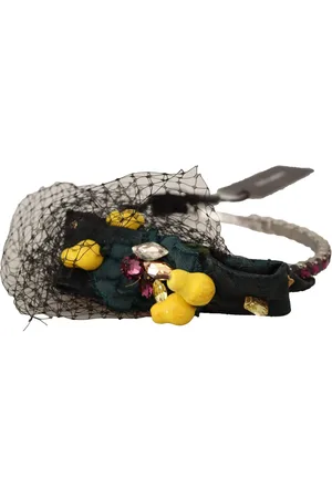 Dolce & Gabbana Purple Crystal Diadem Headband Lemons Sicily Tiara