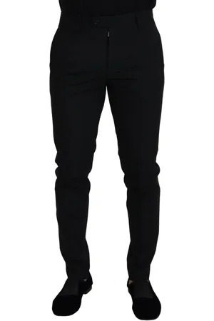 Dolce & Gabbana Polyester Chino Formal Pants - IT48 | M