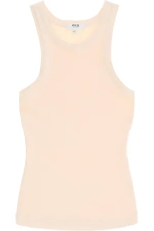 AGOLDE Ribbed sleeveless top b - L