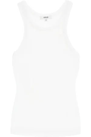AGOLDE Ribbed sleeveless top b - L