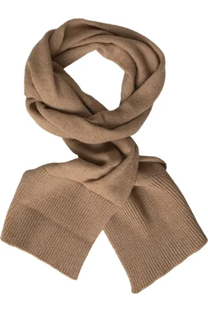 Dolce & Gabbana Knitted Camel Wrap Shawl Foulard Scarf