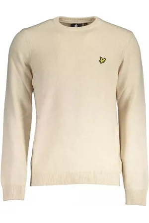 Lyle & Scott Wool Blend Round Neck Sweater - L