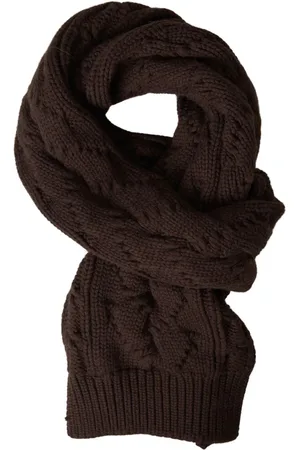 Dolce & Gabbana Cashmere Knit Neck Wrap Shawl Scarf