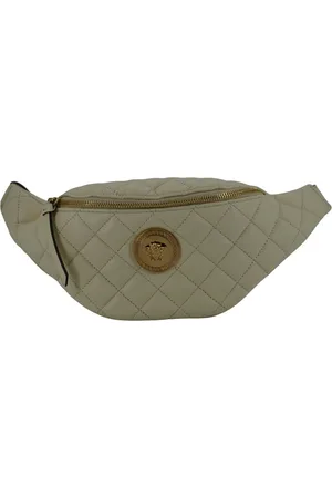 VERSACE Lamb Leather Belt Bag