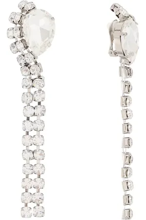 Alexander McQueen Stud earrings with faceted stone - OS