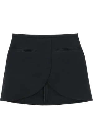 Courrèges Ellipse twill mini skirt in - 36