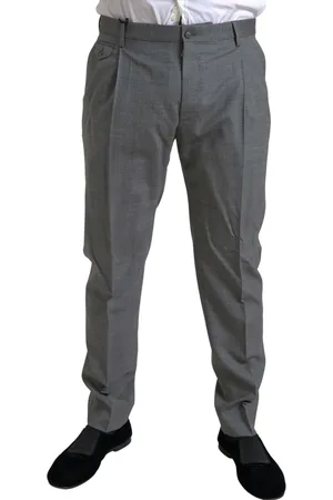 Dolce & Gabbana Wool Chino Skinny Men Dress Trouser Pants - IT48 | M