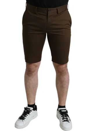 Dolce & Gabbana Cotton Stretch Men Bermuda Shorts - IT44 | XS