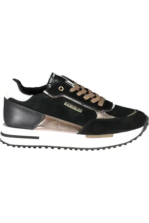 Napapijri Chic Monochrome Sneakers with Contrast Accents - EU36/US6