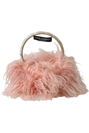 Dolce & Gabbana Shearling Fur Winter Warmer Headband Ear Muffs - One size