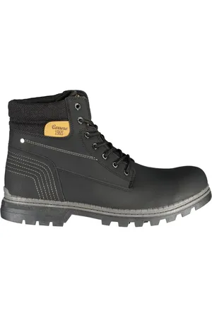 Carrera Sleek Laced Boots with Contrast Accents - EU40/US7