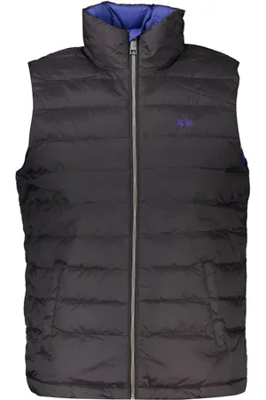 La Martina Sleek Sleeveless Urban Chic Vest - S