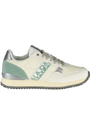 Napapijri Chic Lace-Up Sports Sneakers with Contrast Detail - EU37/US7