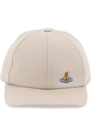 Vivienne Westwood Uni colour baseball cap with orb embroidery - S/M