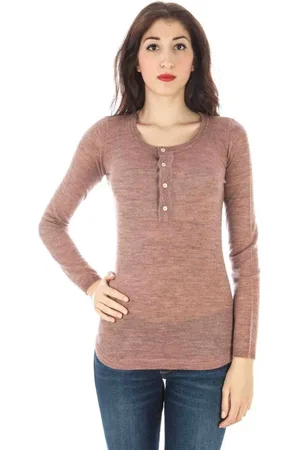 Fred Perry Pink Wool Sweater - M