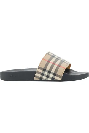 Burberry Rubber Slides Sandals - EU39/US6