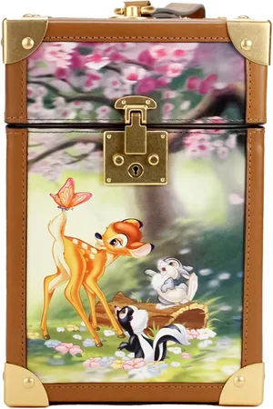 Kate Spade Disney Bambi 3D Trunk Printed PVC Top Handle Clutch Handbag