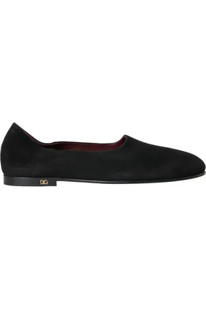 Dolce & Gabbana Suede Loafers Formal Dress Slip On Shoes - EU45/US12