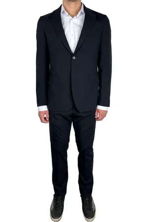 Aquascutum Elegant Navy Two-Piece Suit - IT52 | XL