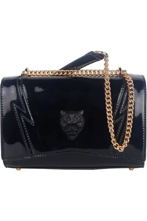 Philipp Plein Chic Patent Effect Chain Shoulder Bag