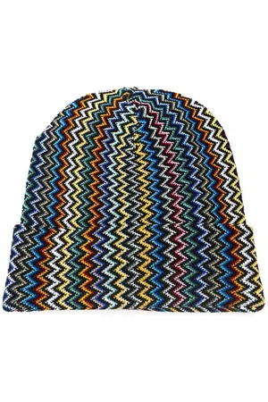 Missoni Geometric Fantasy Wool Hat - UNI