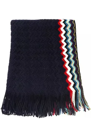 Missoni Geometric Fantasy Fringed Scarf in