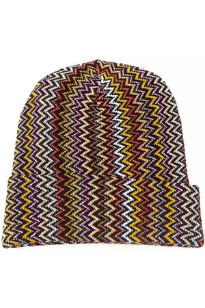 Missoni Geometric Fantasy Wool-Blend Hat - UNI
