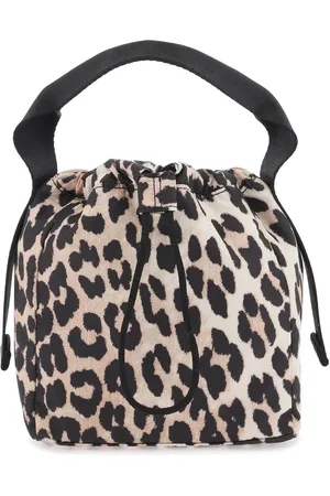 Ganni Leopard tech handbag - OS