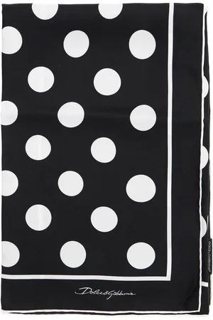 Dolce & Gabbana Silk twill scarf in eight - OS