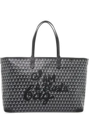 Anya Hindmarch I am a plastic bag zipped motif tote bag - OS