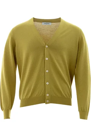 Gran Sasso Italian Wool Cardigan in Vibrant - IT52 | XL