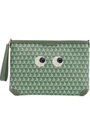Anya Hindmarch Pouch i am a plastic bag with eyes - OS