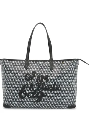 Anya Hindmarch I am a plastic bag zipped motif tote bag - OS