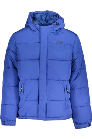 Fila Chic Hooded Jacket with Sleek Print - S