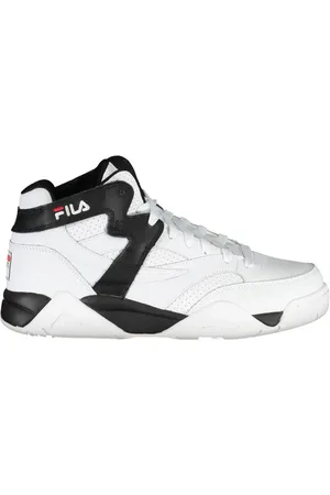Fila High-Top Athletic Lace-Up Sneakers with Contrast Details - EU40/US7