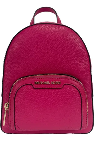Michael Kors Jaycee Mini XS Pebbled Leather Zip Pocket Backpack Bag