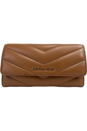 Michael Kors Jet Set Travel Large Quilted Leather Trifold Wallet