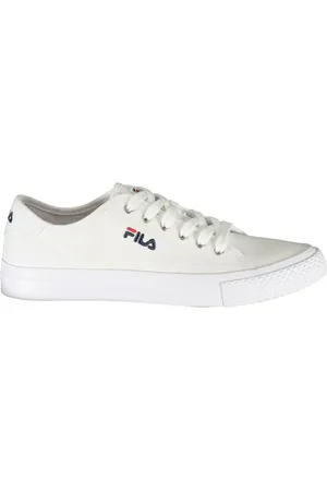 Fila Classic Lace-up Sports Sneakers with Contrast Details - EU42/US9